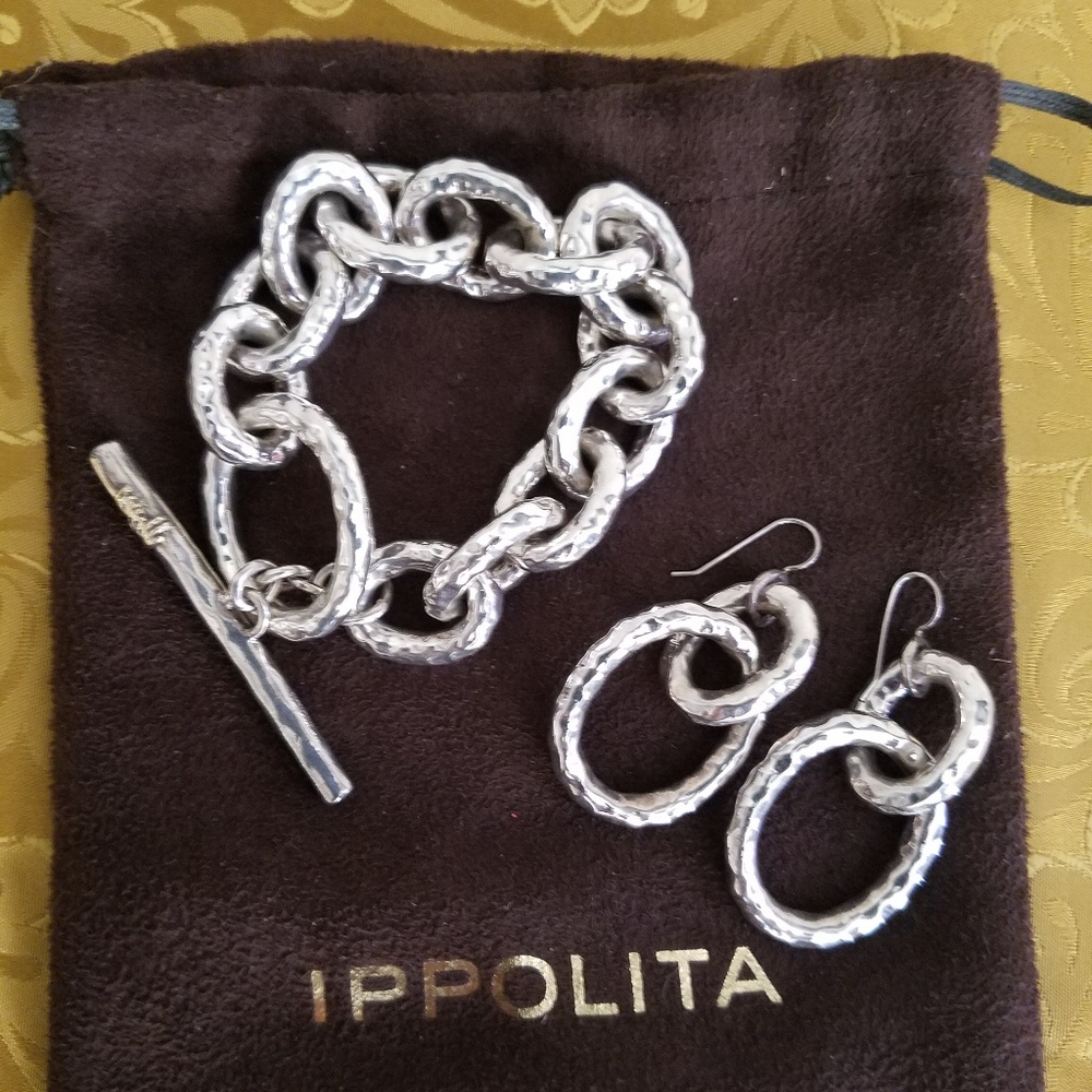 IPPOLITA "CLASSICO BASTILLE" BRACELET AND EARRINGS